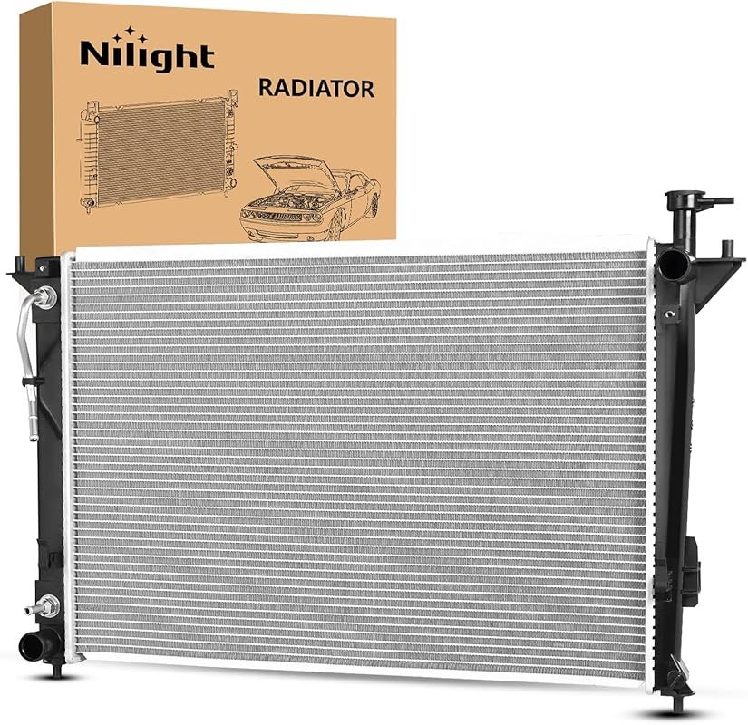 Nilight Radiator Compatible with Hyundai Santa Fe 2010-2018 and Kia So