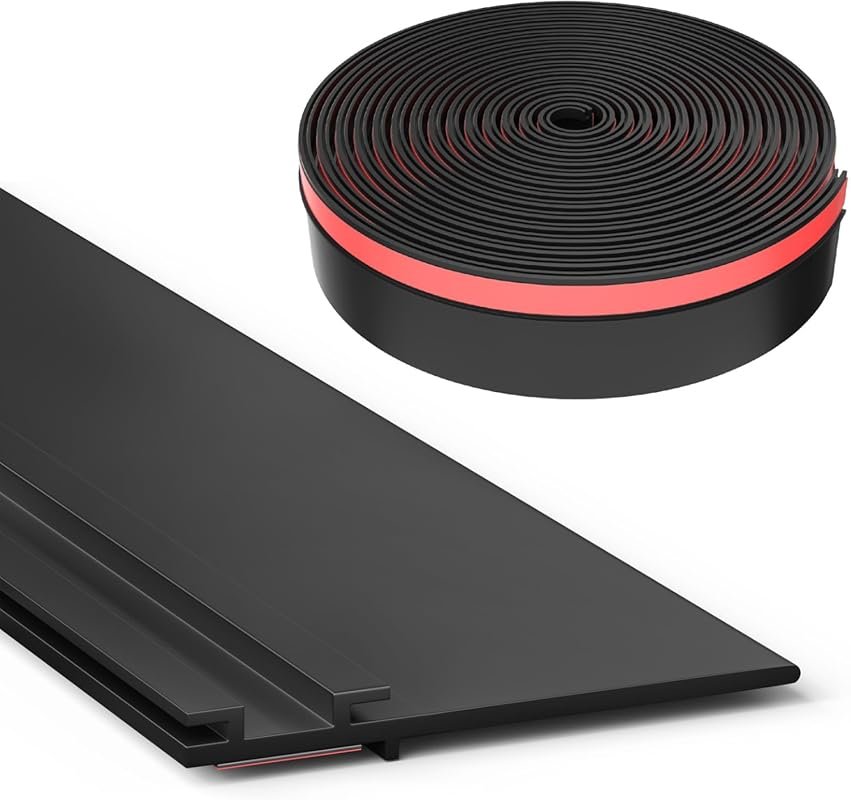 RV Slide Out Seal Base Wiper in Black, Replacement Weather Stripping f