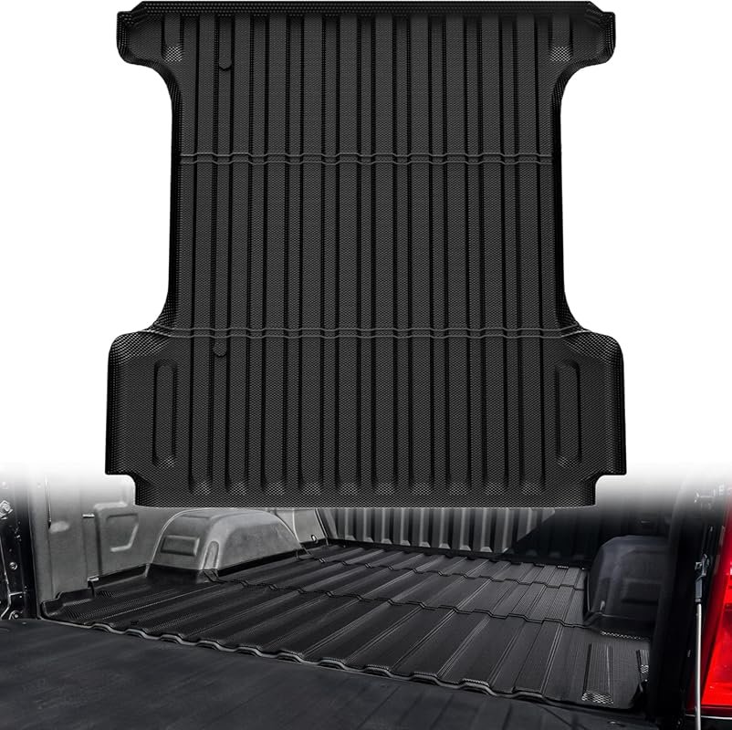 OEDRO All Weather TPE Truck Bed Mat for 2019-2026 Ram 1500 RHO and Cla
