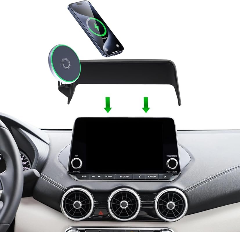 Car Phone Holder for Nissan Altima 2019-2025 – 8-Inch Screen, Wireless