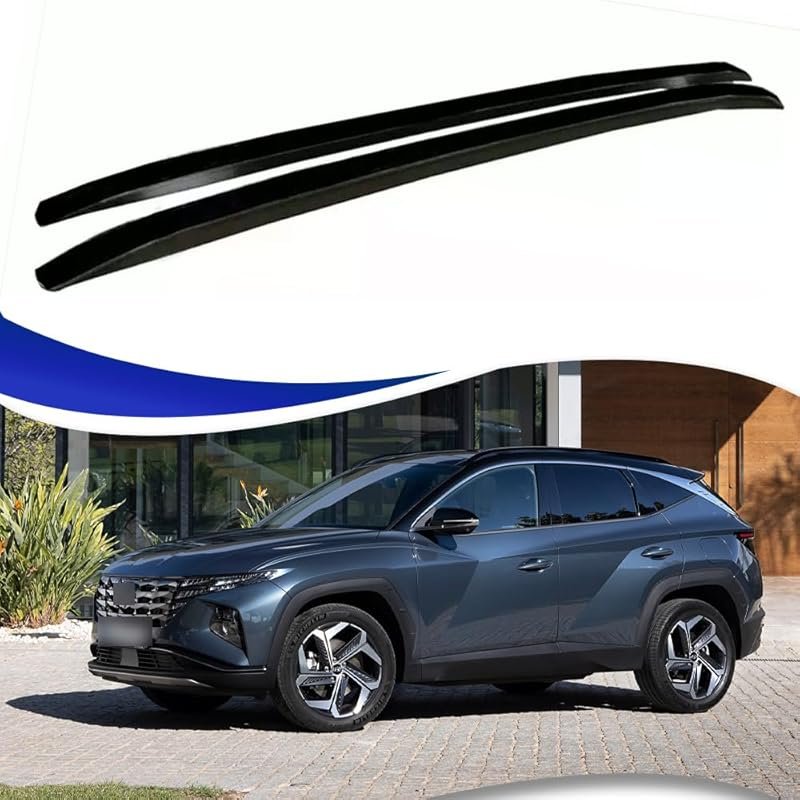 Aluminum roof rail cross bars for Hyundai Tucson NX4 2021-2024 luggage