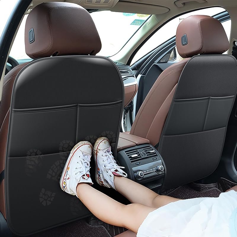 Back Seat Protector Car Kick Mats for Toyota Grand Highlander with 2 P