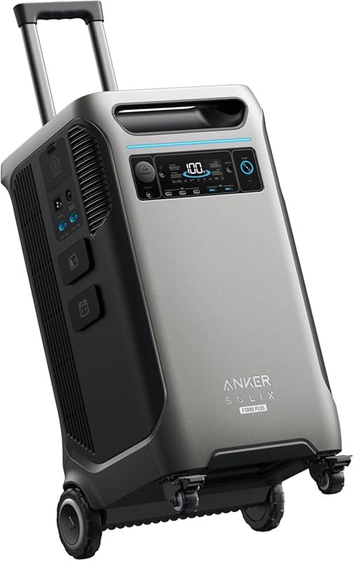 Anker SOLIX F3800 Plus Portable Power Station with Expandable Capacity