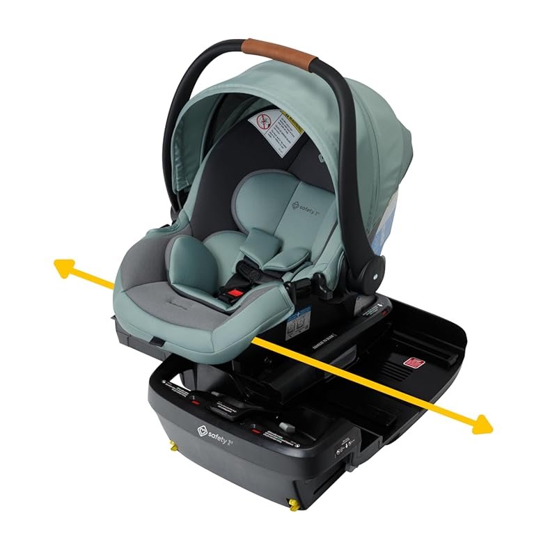 Safety 1st onBoard Slide DLX Infant Car Seat with Rigid Latch Base, Du