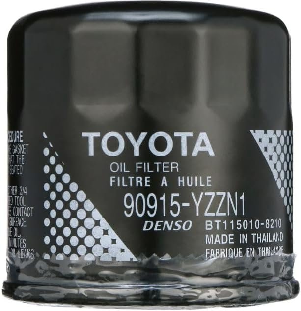 Toyota Genuine Oil Filter, 90915-YZZN1, OEM Engine Filter for Toyota a