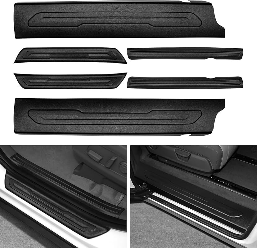YOJOJOCO 6PCS Door Sill Protector for Kia Carnival 2026 2025 2024 2023