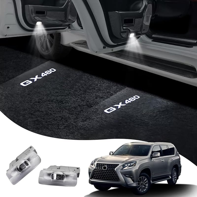 2-Piece Door Logo Projector Lights for Lexus GX460 2010-2023 – LED Wel