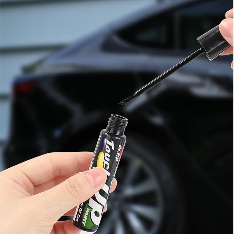 Touch-Up Pen for Car Scratches, Quick Drying, Easy to Use, Black