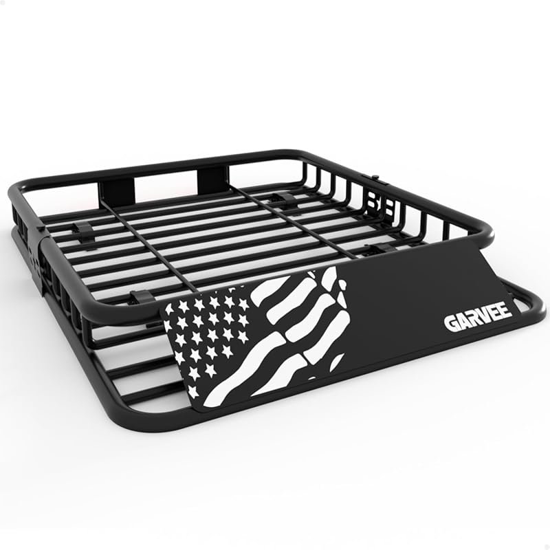 GarveeLife 51 in x 36 in Universal Roof Rack Carrier Basket, 200 LBS C