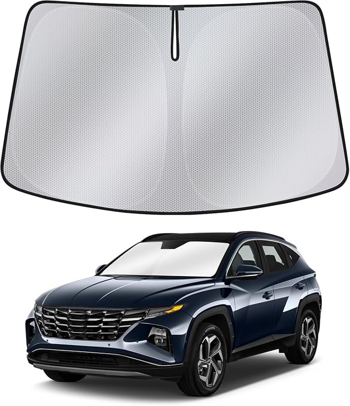 Upgraded Nano Material Windshield Sun Shade for the 2022 Hyundai Tucso