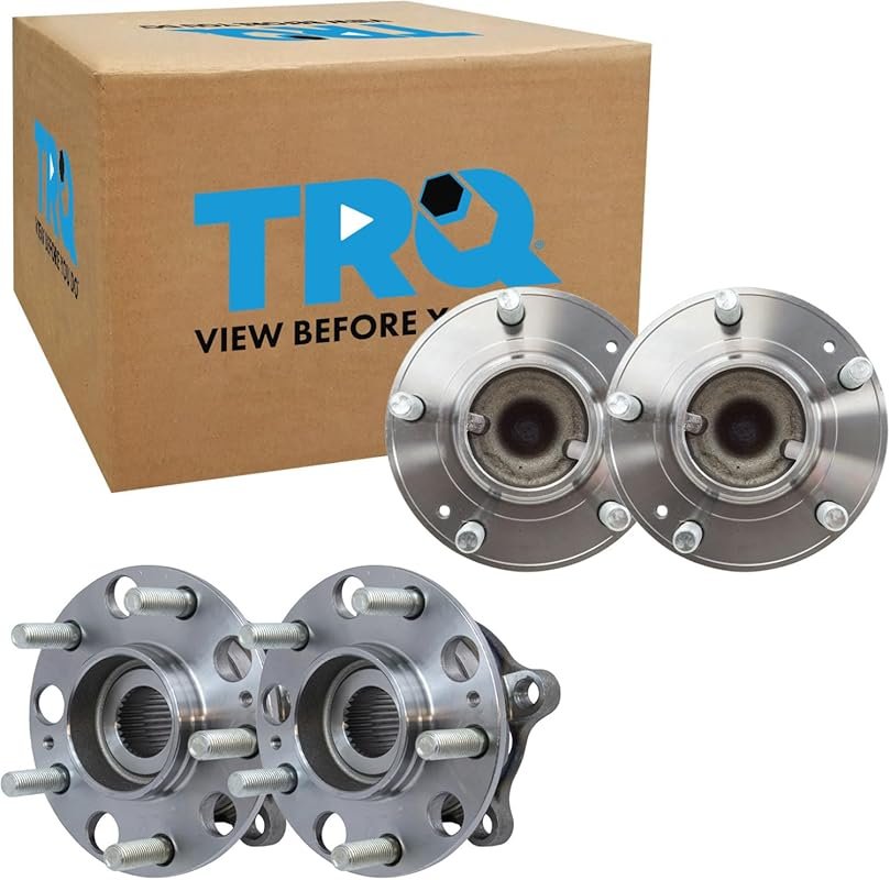 TRQ 2-Piece Wheel Bearing and Hub Assembly Set for 2010-2016 Hyundai G