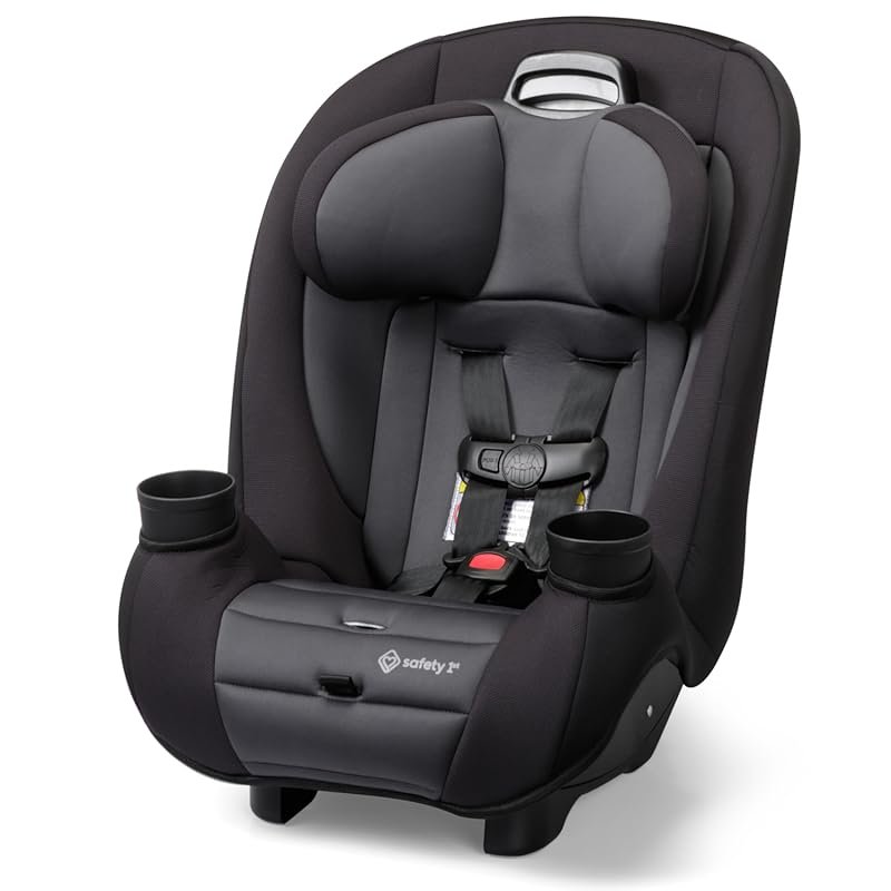 Safety 1st Ellaris 3-in-1 Convertible Car Seat offers slim fit for rea