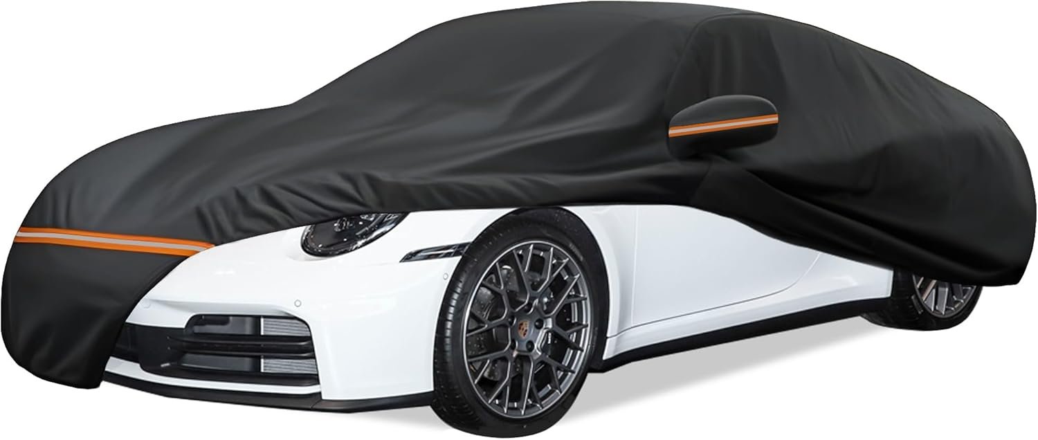 Amooca Heavy-Duty Car Covers Custom Fit for Porsche 911 (1998-2025) Wa