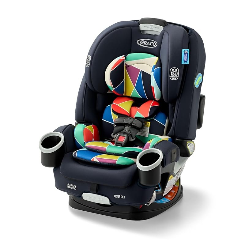 Graco 4Ever DLX 4-in-1 Car Seat with 10-Year Use, Rear & Forward-Facin