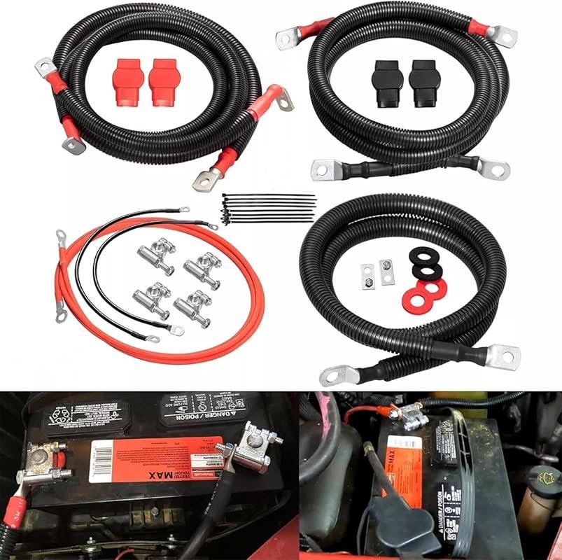 2298-90 Battery Cable Kit for 1999-2003 Ford 7.3L Powerstroke F250 F35