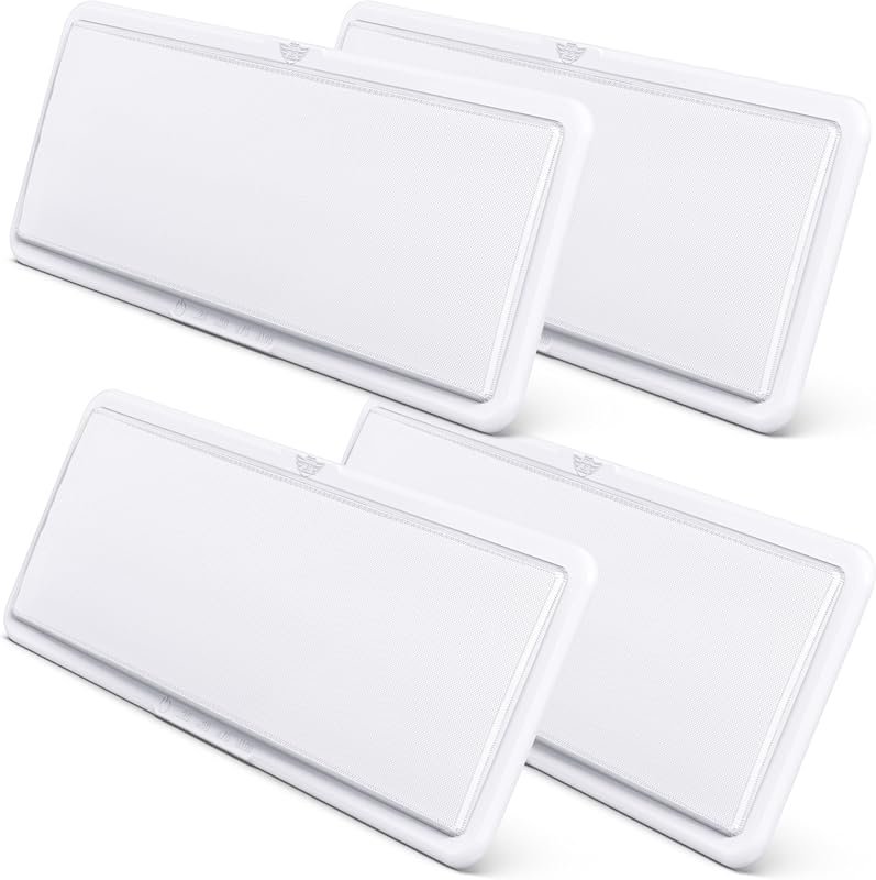 Leisure LED RV Ceiling Light with Touch Dimmer, 2000 Lumen for 12V Int