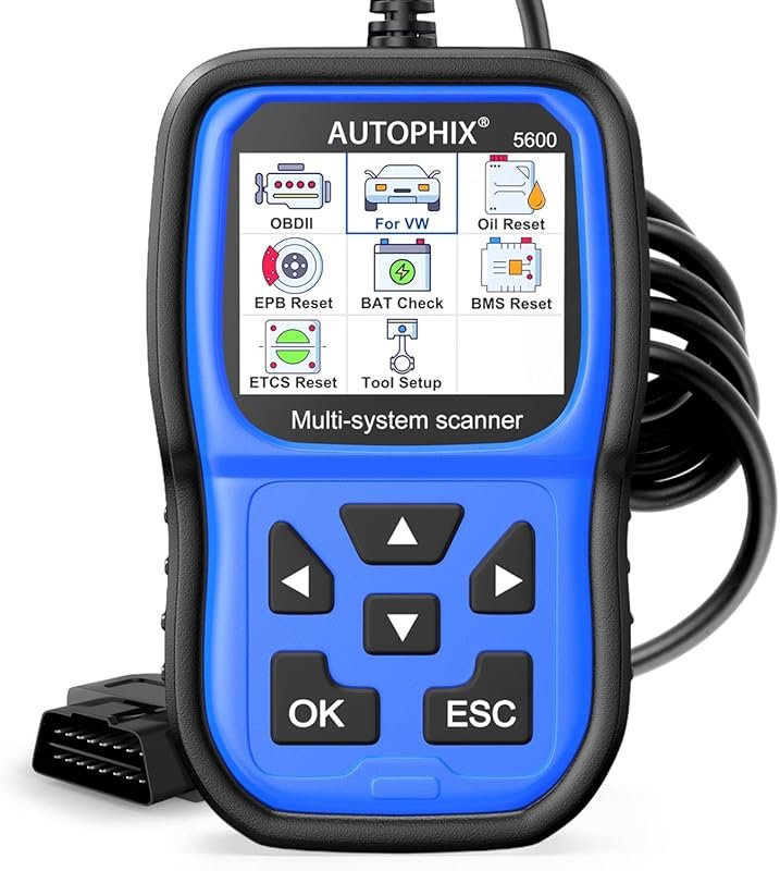AUTOPHIX 5600P+ OBD2 Scanner for Volkswagen Audi Skoda and Seat with F