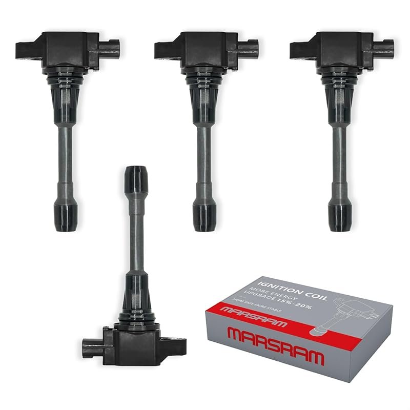 Marsram Ignition Coil Pack for 2007-2015 Nissan Altima, Versa, Sentra,