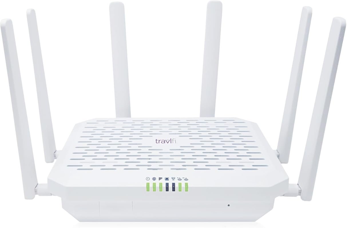TravlFi XTR Pro 5G Router for RV Internet with Multiple Networks Pay A