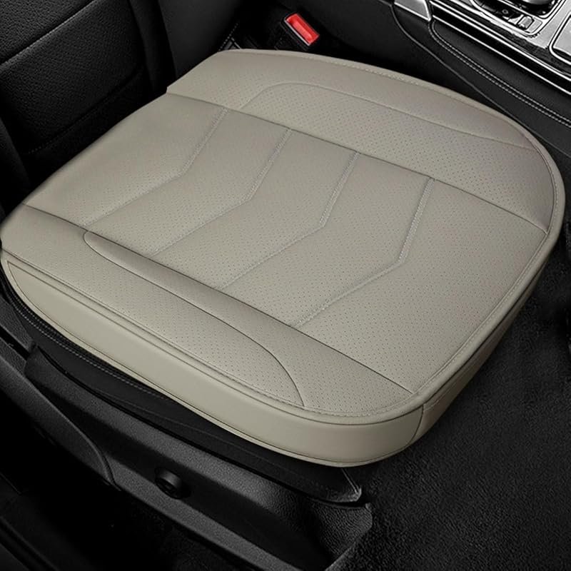 Leather Car Seat Cover - Anti-Slip Full Wrap Front Bottom Seat Cover C