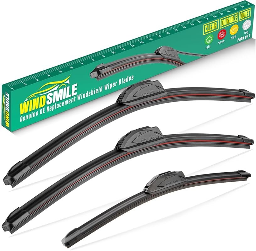 Front and rear windshield wipers for Honda Civic Hatchback 2017-2021, 