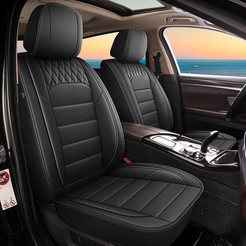 Faux Leather Waterproof Car Seat Covers for Ford Escape 2001-2026, Air