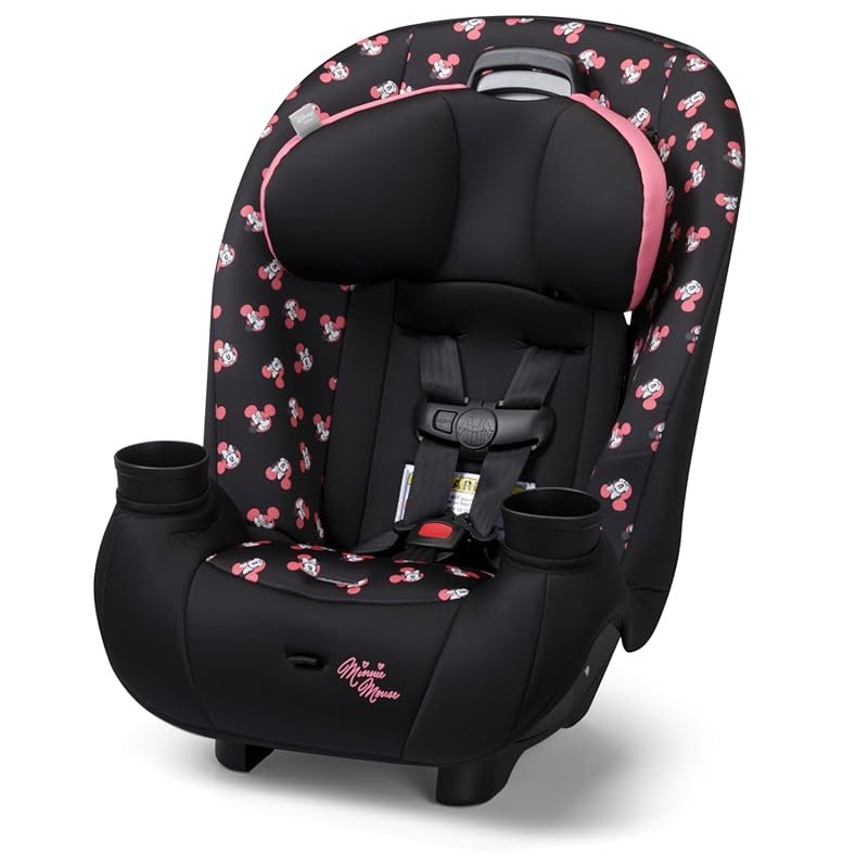 Disney Baby Ellaris 3-in-1 Convertible Car Seat with Slim Fit, Minnie 
