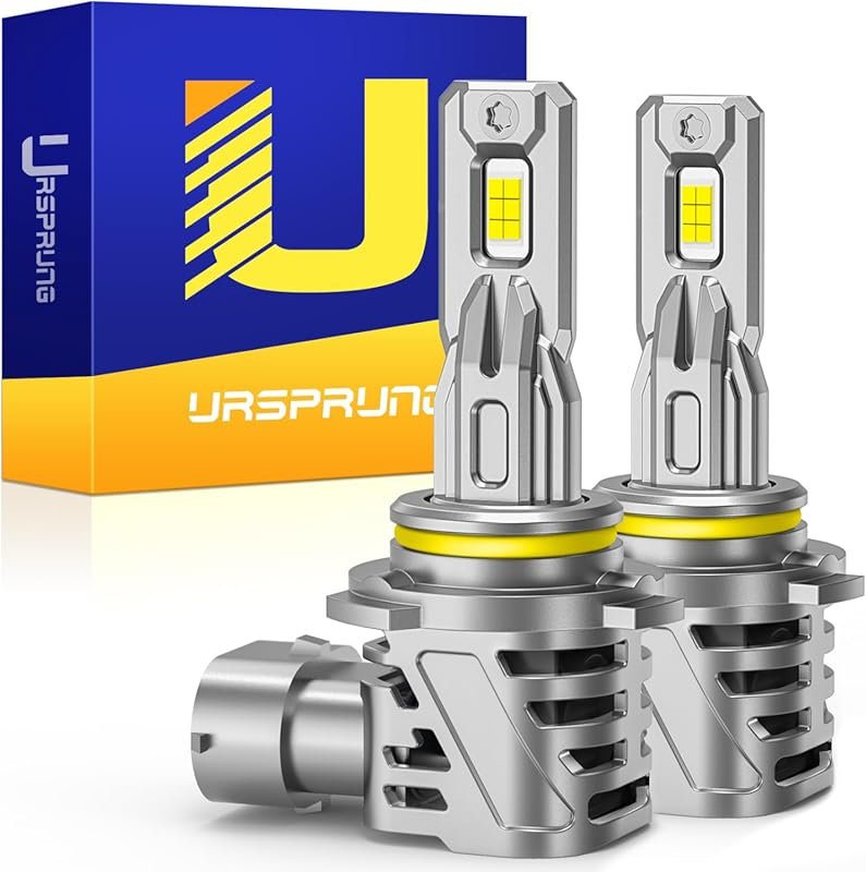 Ursprung 9012/HIR2 LED Bulbs, 80,000 LM, 6500K White, Canbus Ready wit