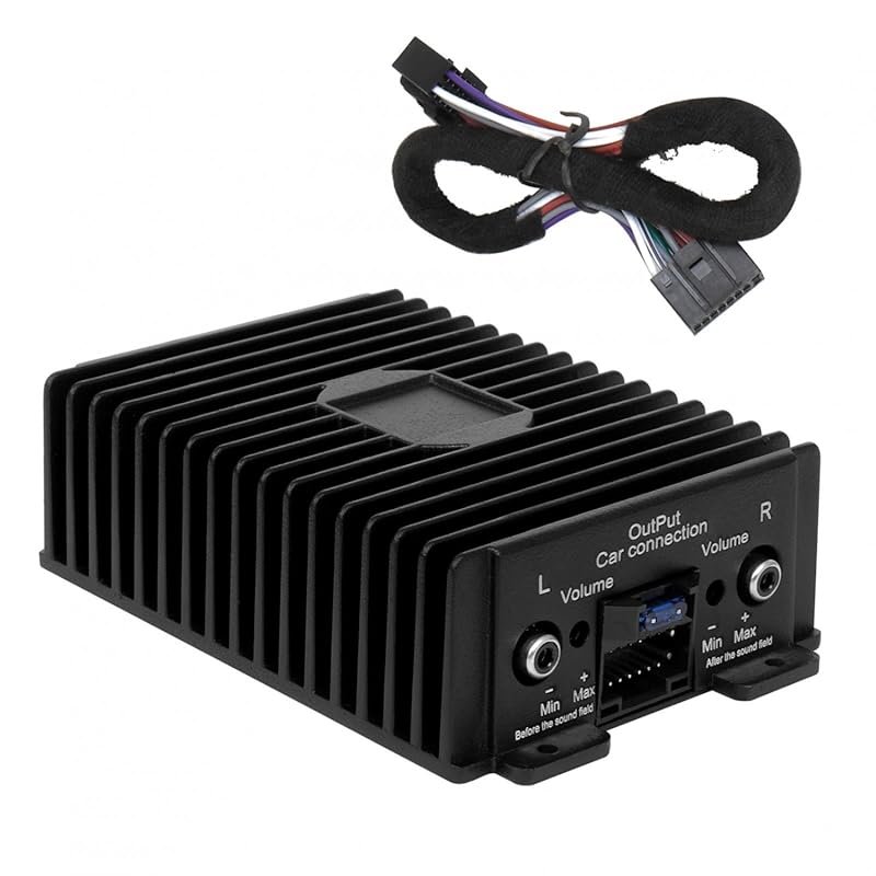 4-Channel Full-Range Car Amplifier with 80W per Channel, Class A/B Des