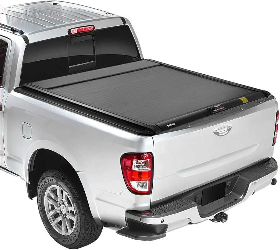 VEVOR Retractable Hard Tonneau Cover for 2021–2024 Ford F-150 Crew Cab