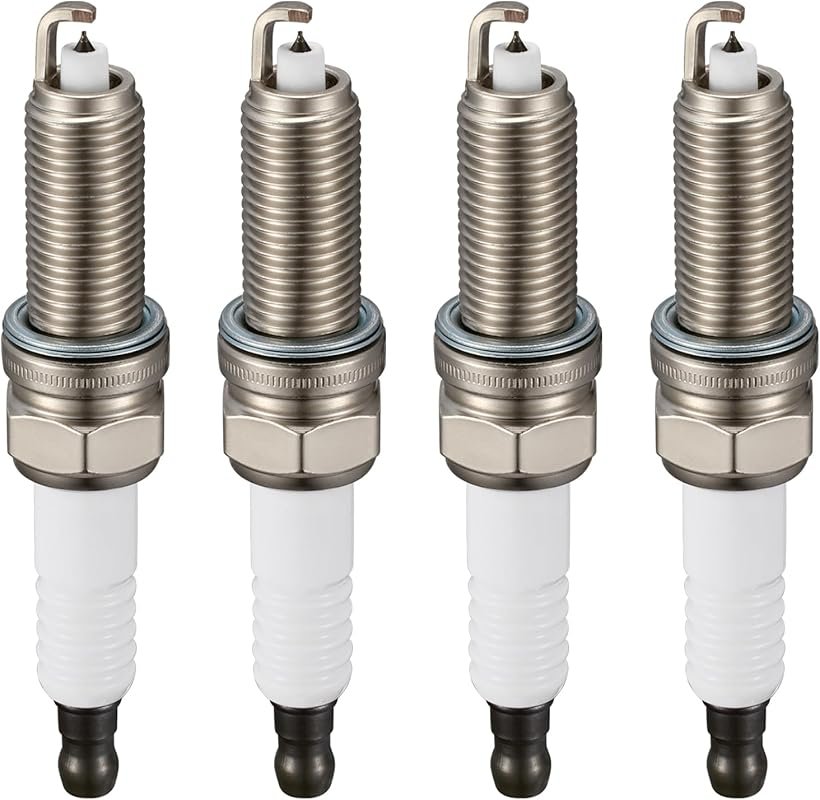 9686 Iridium Spark Plugs 4 Pack - Compatible with Hyundai Azera Elantr