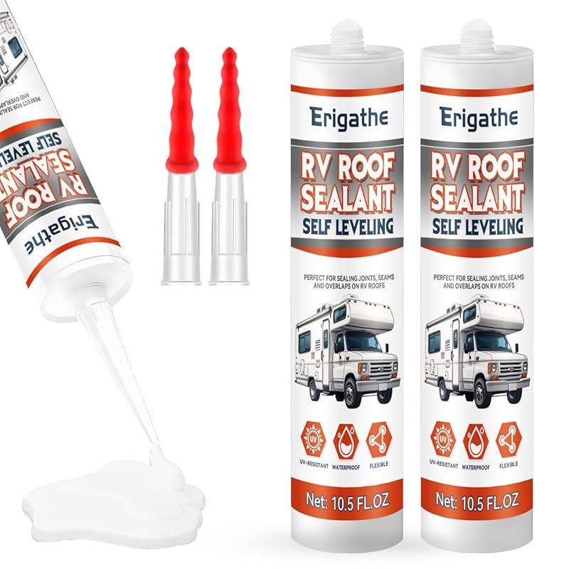 Self-Leveling RV Roof Sealant – Waterproof, Flexible Caulking for Repa