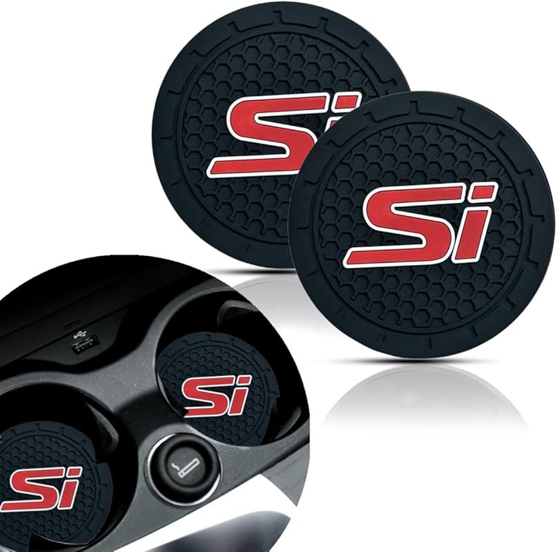 Car Cup Holder Coasters 2PCS 2.75 Inch Coasters for Honda Civic Access