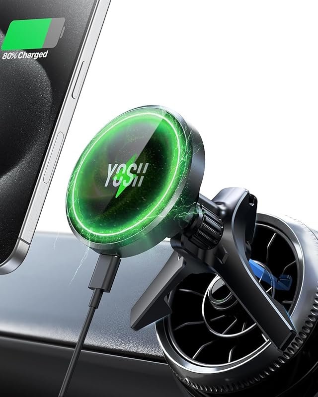 Mag-Safe Car Mount Charger for Mercedes Benz/Mini Cooper 2020