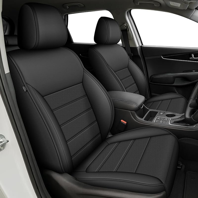 Premium Faux Leather Seat Covers for Kia Sorento 7-Seater (2008-2020) 