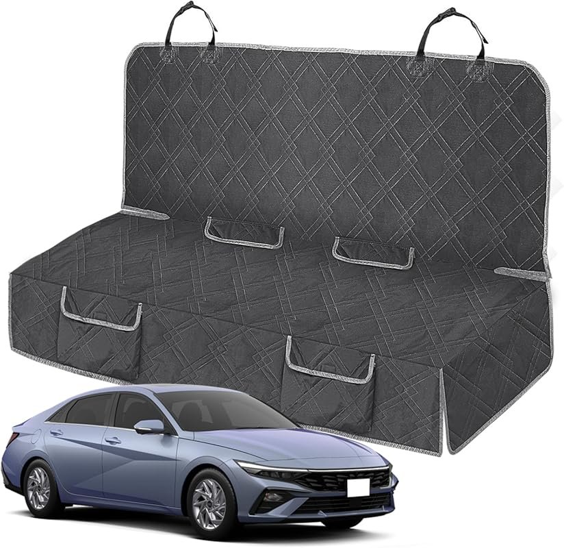 Dog Car Seat Cover Compatible with Hyundai Elantra 2015