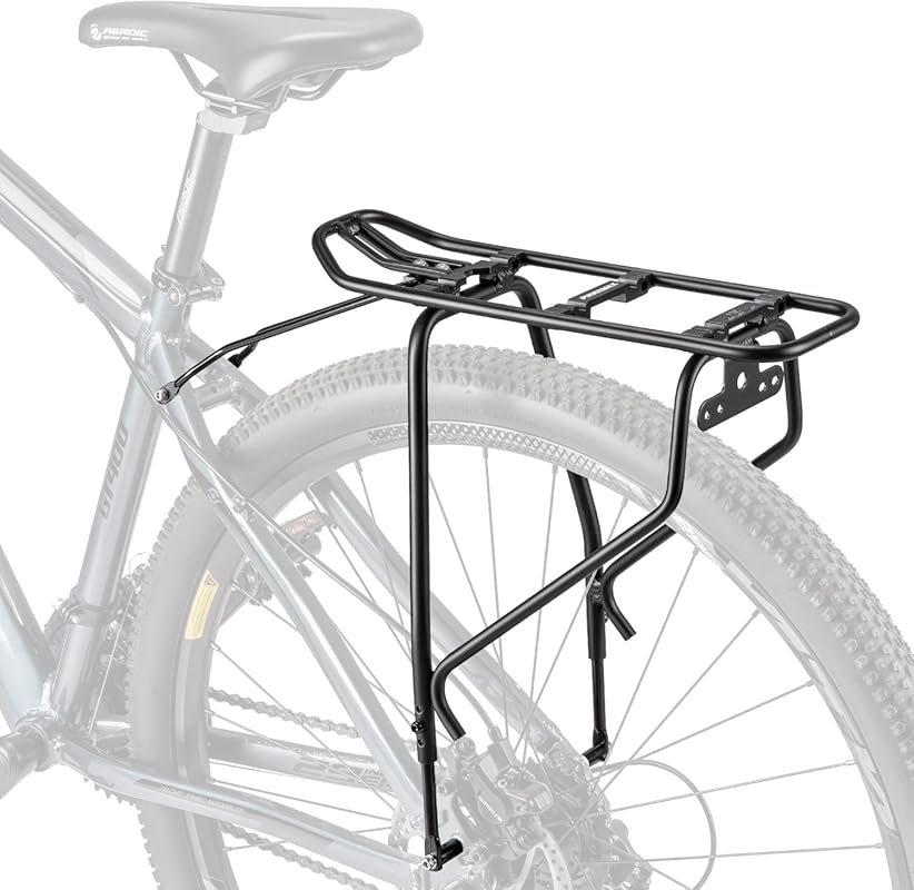 Pannier Rack Compatible with MIK System, for Disc and Non-Disc Brakes