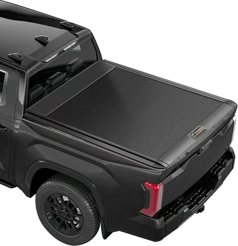 Retractable Hard Tonneau Cover for 2022-2025 Toyota Tundra 5.5' Bed wi
