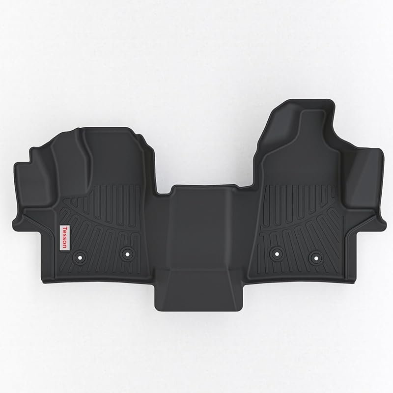 Heavy-Duty TPE Floor Mats for 2022-2026 Ford Transit with Vinyl Floors