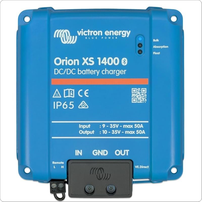 Victron Energy Orion XS 1400 12/24-Volt 50 Amp DC to DC Charger with B