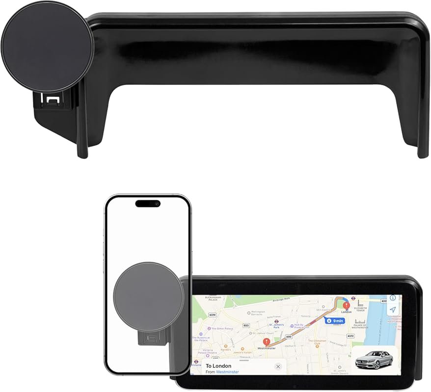 Magnetic Phone Mount for Mercedes GLC 2016-2019 and C-Class 2015-2018 