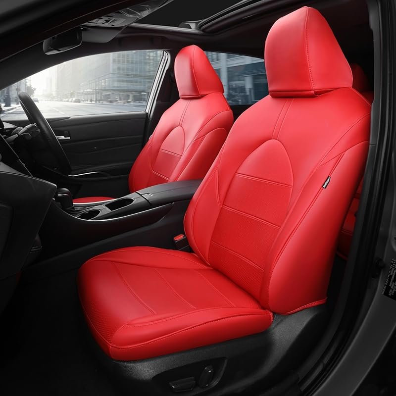 Custom Faux Leather Seat Covers for 2018 Toyota Camry LE and SE Durabl