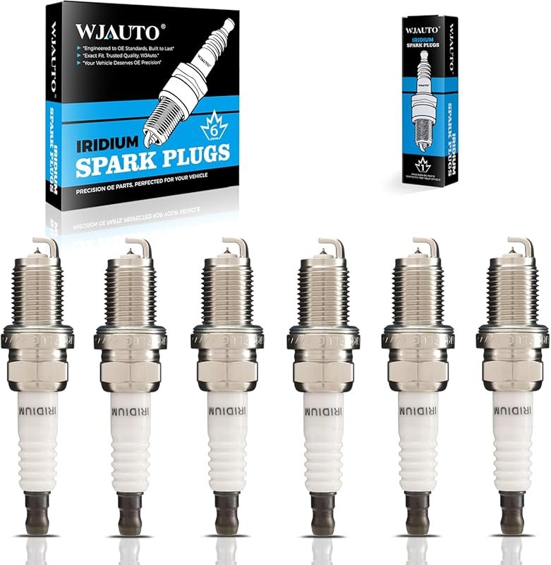 Spark Plugs Iridium 6 Pack, Pre-Gapped Bujías Sparkplugs OEM Replaceme