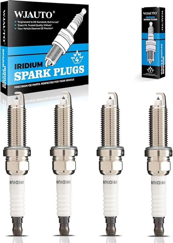 Pre-Gapped Iridium Spark Plugs 4-Pack for Toyota Mazda Nissan and Othe
