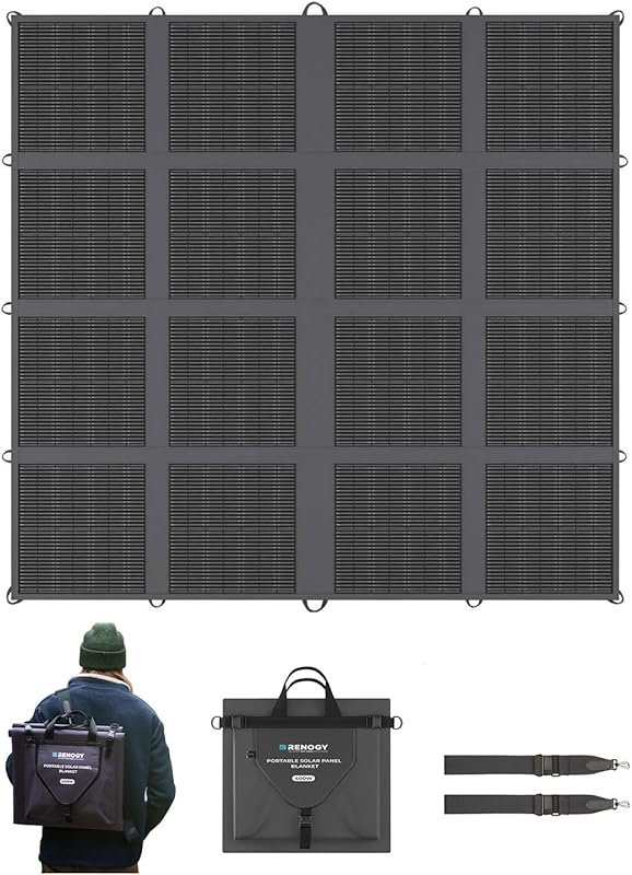 Renogy 400W Portable Solar Panel Blanket with High Efficiency N-Type C