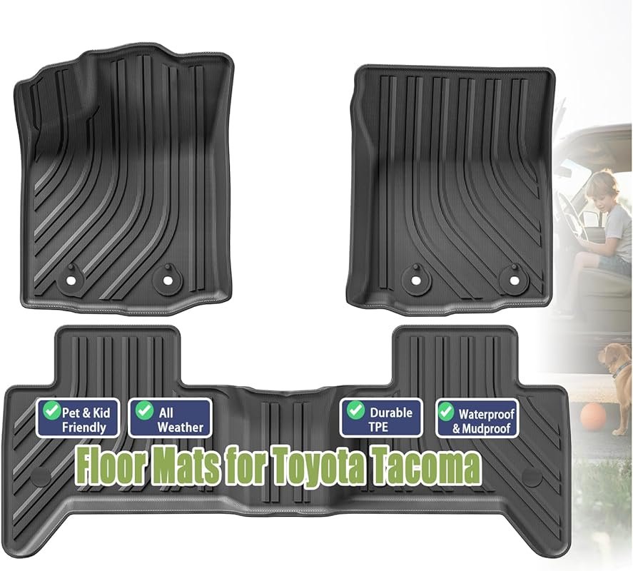 TPE Car Floor Mats for Toyota Tacoma 2016