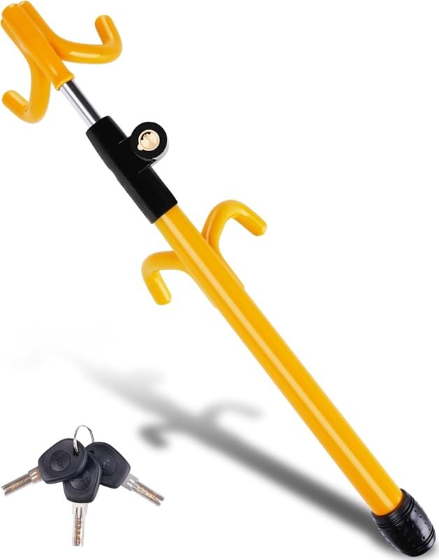 Tevlaphee Adjustable Steering Wheel Lock for Kia Sorento Anti-Theft De