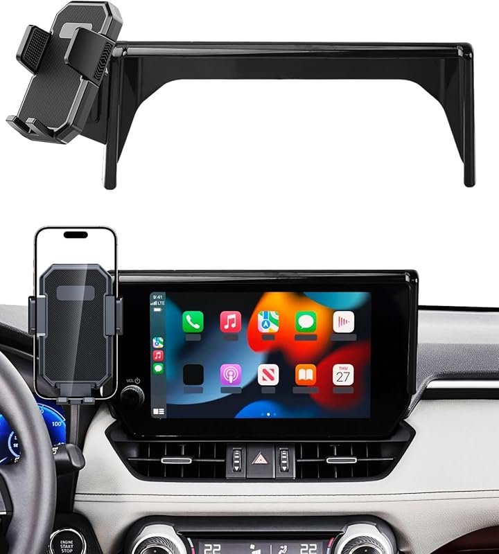 PZK Car Phone Mount for Toyota RAV4 2019-2025 Hybrid, 360° Rotation, A