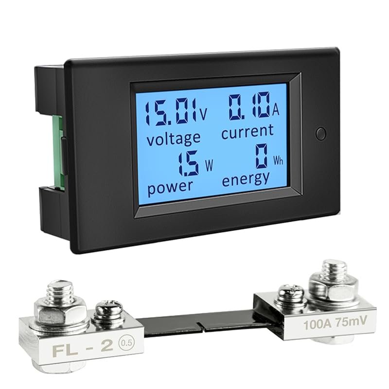 DC Battery Monitor Meter,0