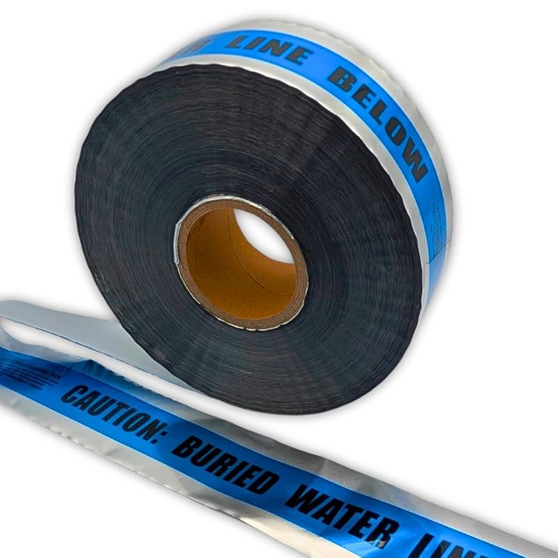 ACE Supply 3 Inch x 1000 Ft Detectable Underground Tape for Marking Bu